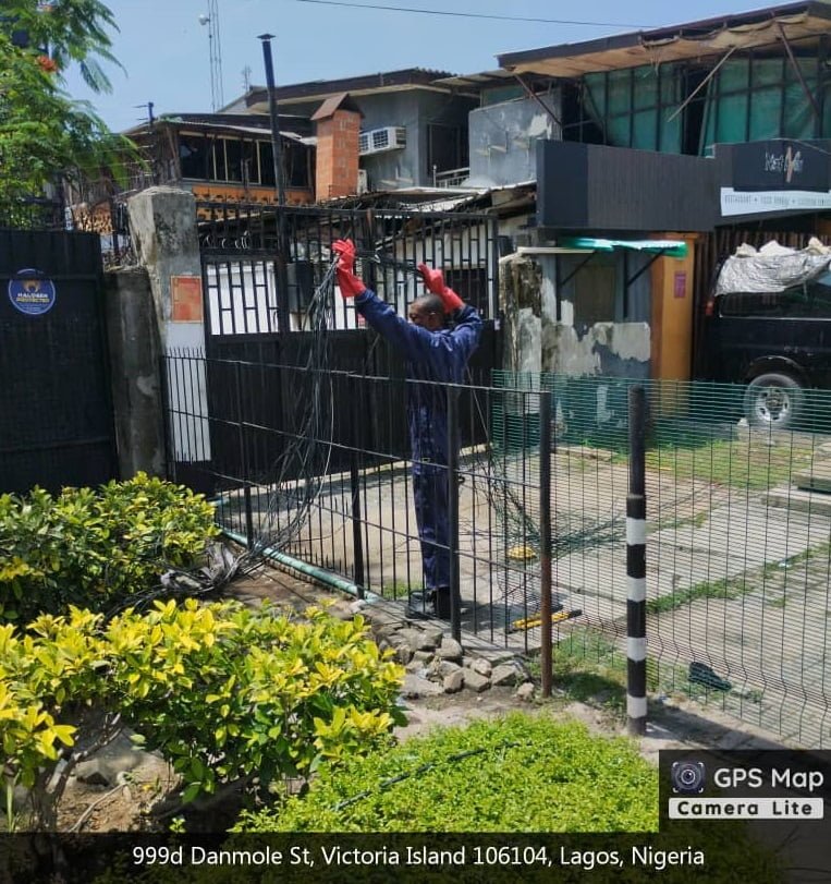 Enforcement of Sagging Cables in and around Lagos Metropolis at 999d Danmola Str. Victoria Island, Lagos